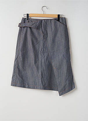 Jupe mi-longue taille normale bleu 2 TWO femme