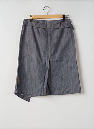 Jupe mi-longue taille normale bleu 2 TWO femme