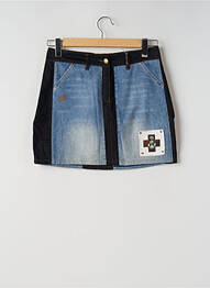 Jupe courte poches bleu BE YOU K femme