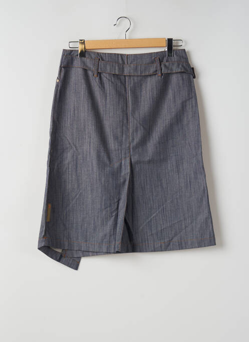 Jupe mi-longue bleu 2 TWO pour femme