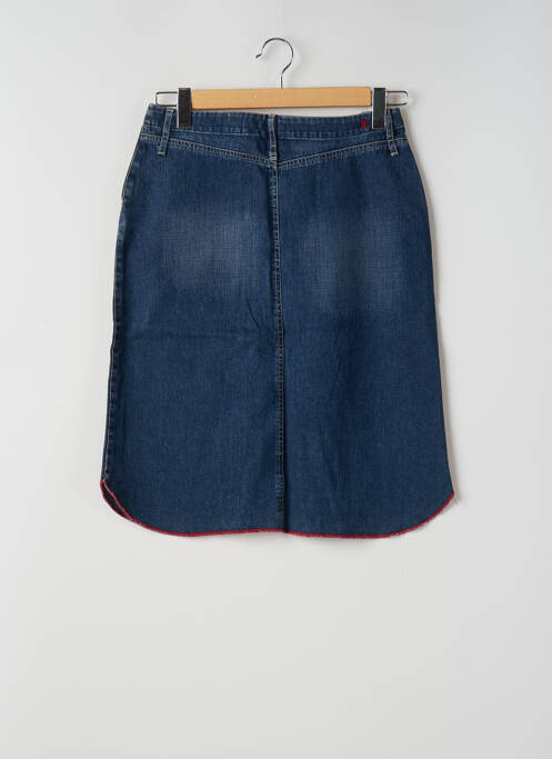 Jupe mi-longue bleu TEDDY SMITH pour femme