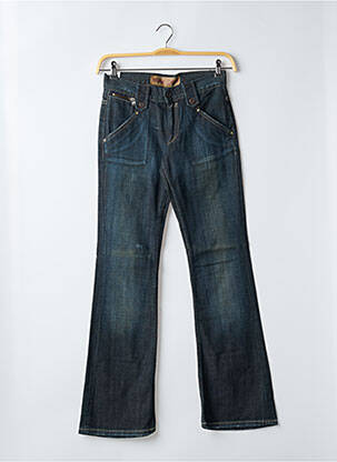 Jeans bootcut stretch taille basse bleu FREEMAN T.PORTER femme