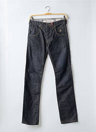 Jeans coupe slim fermeture boutonnée sur le devant taille normale bleu FREEMAN T.PORTER homme