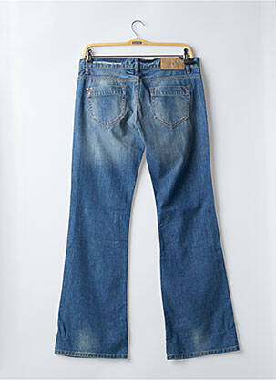 Jeans bootcut stretch taille basse bleu FREEMAN T.PORTER femme
