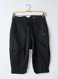 Sarouel poches taille basse noir FREEMAN T.PORTER femme