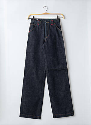 Jeans coupe droite taille haute taille haute bleu CIMARRON femme