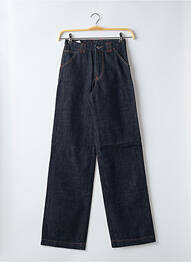 Jeans coupe droite taille haute taille haute bleu CIMARRON femme
