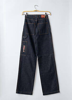 Jeans coupe droite taille haute taille haute bleu CIMARRON femme