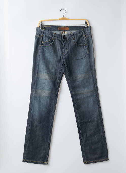Jeans coupe droite stretch taille basse bleu FREEMAN T.PORTER femme