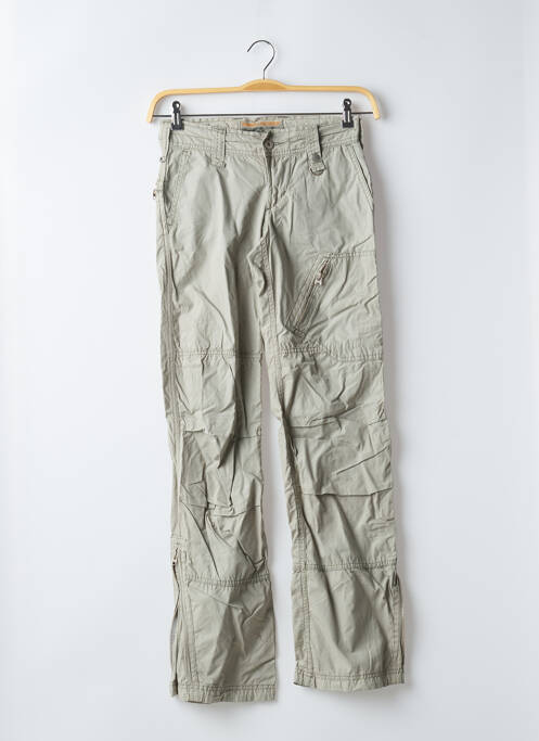Pantalon slim taille basse taille basse vert FREEMAN T.PORTER femme