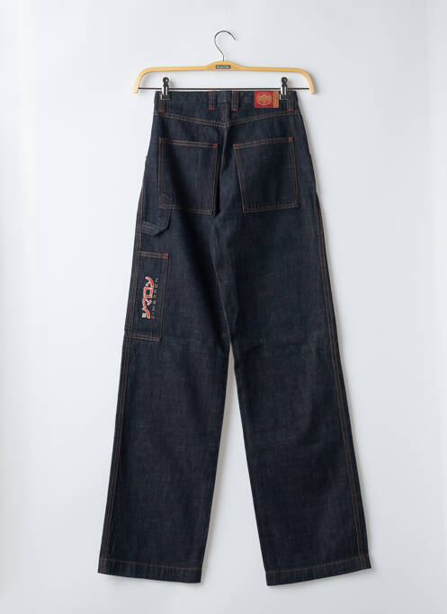 Jeans coupe droite taille haute taille haute bleu CIMARRON femme