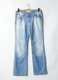 Jean coupe flare poches bleu SCHOOL RAG femme