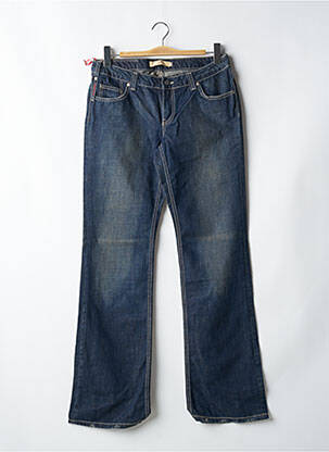 Jeans coupe droite poches bleu SCHOOL RAG femme