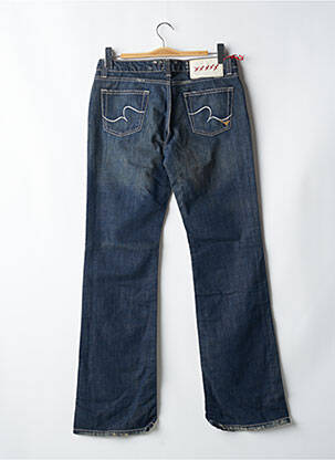 Jeans coupe droite poches bleu SCHOOL RAG femme