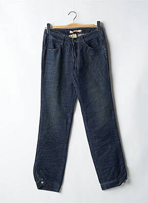 Jeans coupe slim poches bleu SCHOOL RAG femme