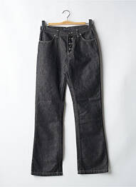 Jeans coupe droite poches gris SCHOOL RAG femme