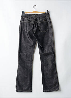 Jeans coupe droite poches gris SCHOOL RAG femme