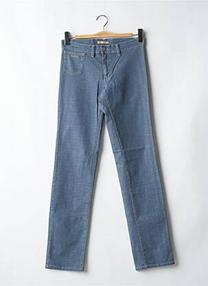 Jeans coupe droite poches bleu SCHOOL RAG femme