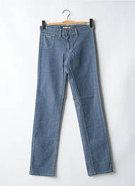 Jeans coupe droite poches bleu SCHOOL RAG femme