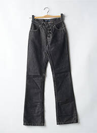 Jeans coupe droite poches gris SCHOOL RAG femme