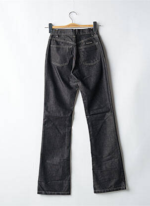 Jeans coupe droite poches gris SCHOOL RAG femme