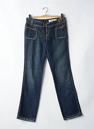 Jeans coupe slim poches bleu TEDDY SMITH femme