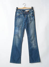 Jeans coupe slim poches bleu TEDDY SMITH femme