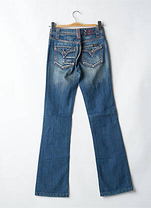 Jeans coupe slim poches bleu TEDDY SMITH femme