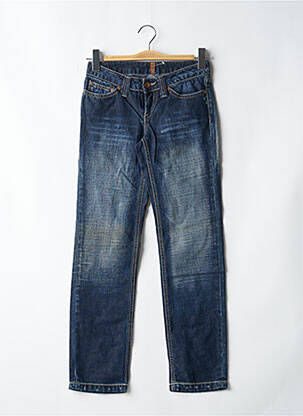 Jeans coupe slim poches bleu TEDDY SMITH femme