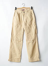 Pantalon taille normale taille normale beige TEDDY SMITH homme