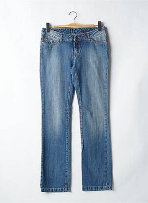 Jeans coupe slim poches bleu TEDDY SMITH femme