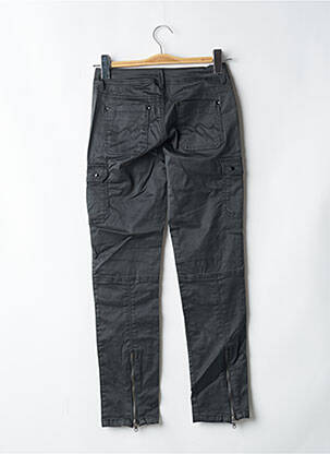 Pantalon cargo poches taille basse gris TEDDY SMITH femme
