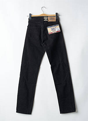 Jeans coupe droite poches noir TEDDY SMITH femme