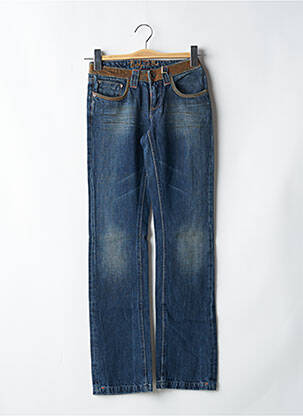 Jeans coupe slim poches bleu TEDDY SMITH femme