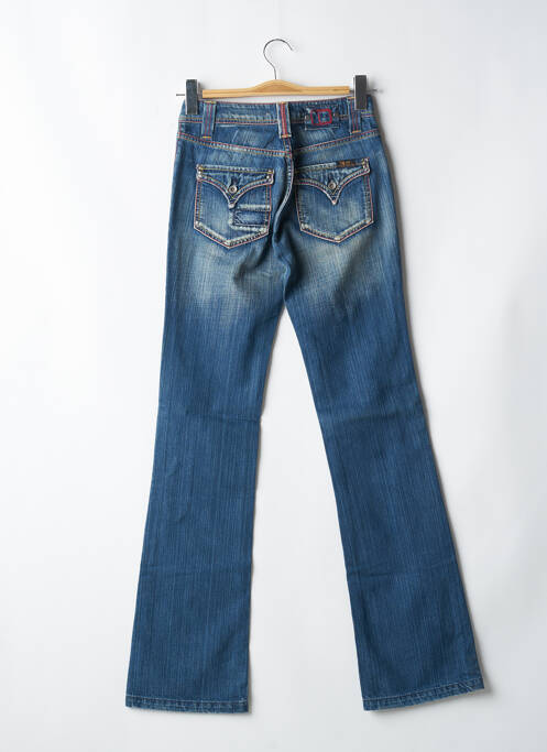 Jeans coupe slim poches bleu TEDDY SMITH femme