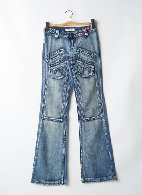 Jeans bootcut bleu SCHOOL RAG pour femme