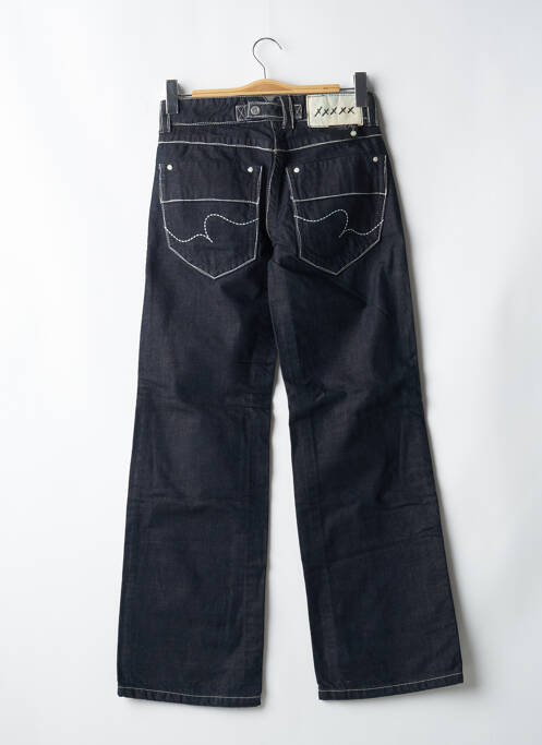 Jeans coupe droite bleu SCHOOL RAG pour femme