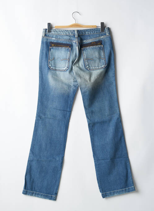 Jeans coupe droite bleu TEDDY SMITH pour femme