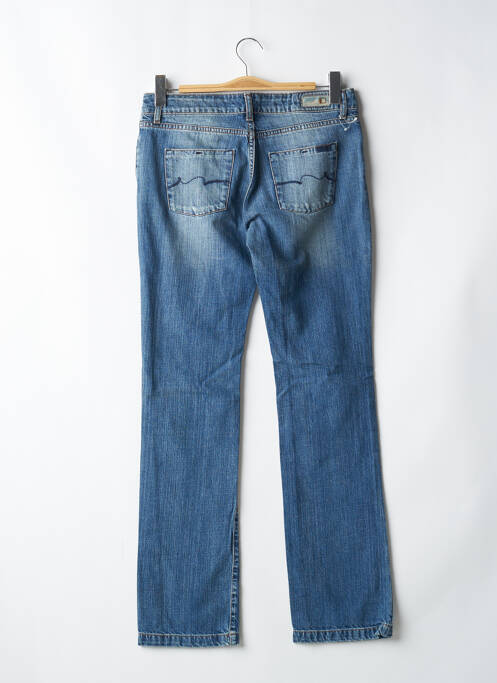 Jeans coupe slim bleu TEDDY SMITH pour femme