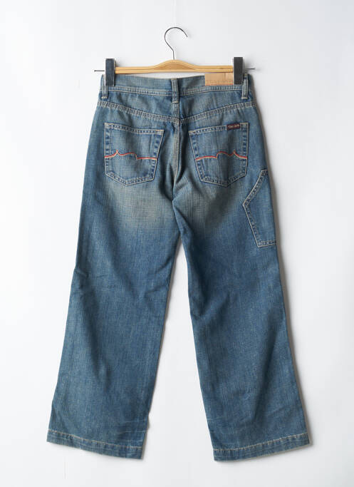 Pantacourt bleu TEDDY SMITH pour femme