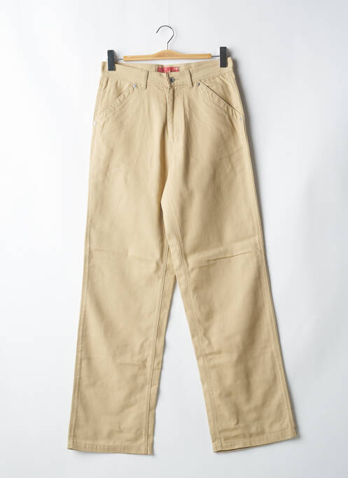 Pantalon droit beige TEDDY SMITH pour homme