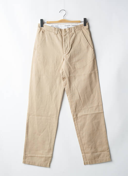 Pantalon droit beige TEDDY SMITH pour homme