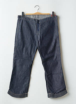 Pantacourt coupe droite taille basse bleu QUIKSILVER femme