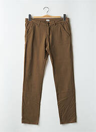 Pantalon slim taille basse taille basse vert REIKO femme