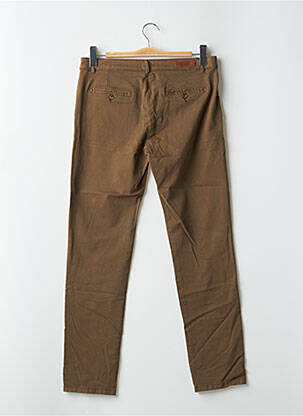 Pantalon slim taille basse taille basse vert REIKO femme