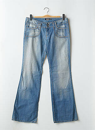 Jean coupe flare taille basse taille basse bleu REDWOOD femme