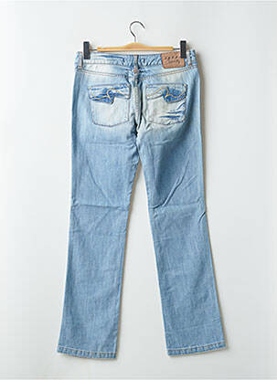 Jeans bootcut poches taille basse bleu SCHOOL RAG femme