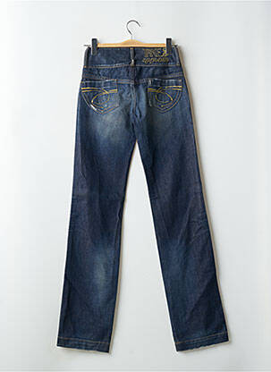 Jeans coupe slim taille basse taille basse bleu TAKE TWO femme