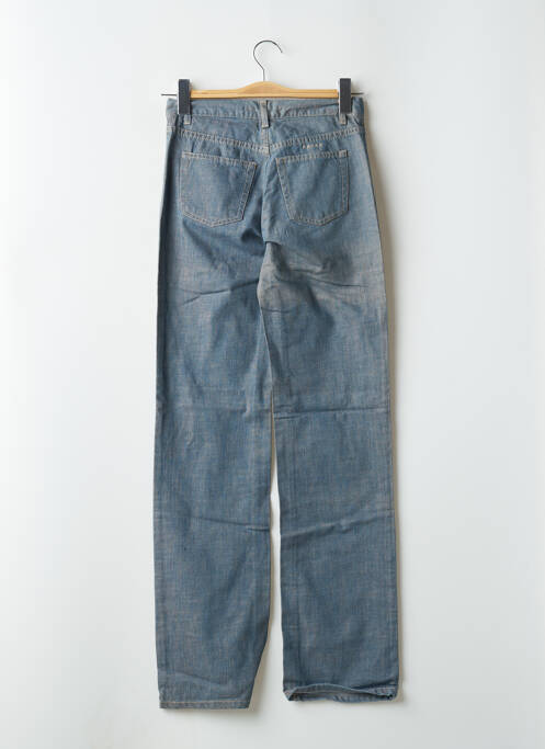 Jeans coupe droite stretch taille basse bleu SCHOOL RAG femme