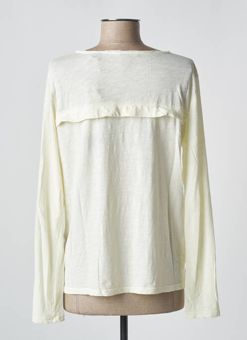 T-shirt manches longues manches longues beige SCOTCH & SODA femme
